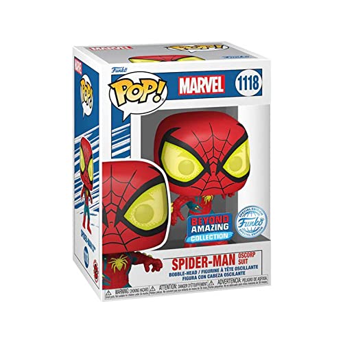 Funko POP! Marvel: Spider-Man Oscorp Suit (Exclusive) #1118, Multicolor