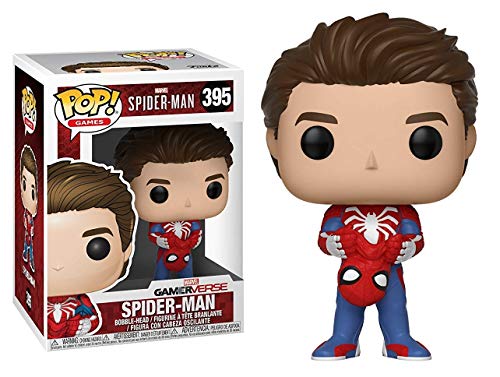 Funko Pop Marvel Games: Spider-Man Video Game - Unmasked ,Collectible Figure, Multicolor, Standard