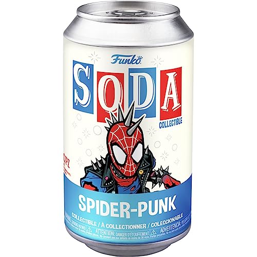 Funko Vinyl Soda: Spider-Man: Across The Spider-Verse - Spider-Punk with Chase (Styles May Vary)