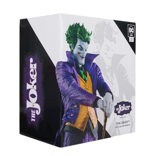 McFarlane Toys - DC Direct - The Joker by Guillem March (The Joker Purple Craze) 1:10 Statue