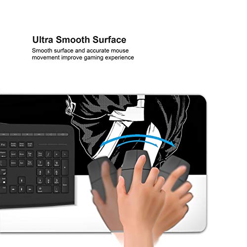 Jujutsu Kaisen Mouse pad，（15.7 × 35.4 Inch） Non-Slip Mouse Mat Personalized Desk Pad Stylish Desk Mat for Office,Computer,Professional Esports （15.7 × 35.4 Inch）