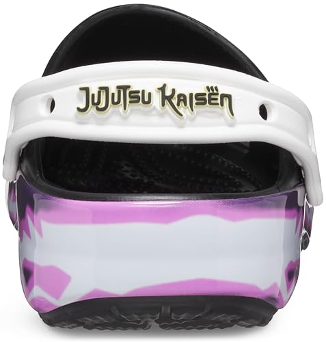 Crocs Unisex Jujutsu Kaisen Classic Clogs, Black, Numeric_9 US Men