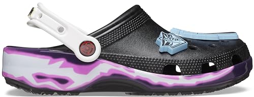 Crocs Unisex Jujutsu Kaisen Classic Clogs, Black, Numeric_9 US Men