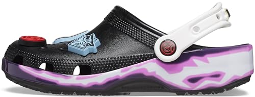 Crocs Unisex Jujutsu Kaisen Classic Clogs, Black, Numeric_9 US Men