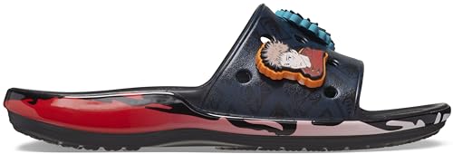 Crocs Unisex Jujutsu Kaisen Classic Slides Sandal, Numeric_5 US Men