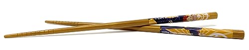 JUST FUNKY Jujutsu Kaisen Chopsticks Set of 2 - Yuji Itadori and Satoru Gojo Chopsticks - Jujutsu Kaisen Merch Includes 2 Sets of Bamboo Chopsticks - 8.85 Inches Long Anime Chopsticks