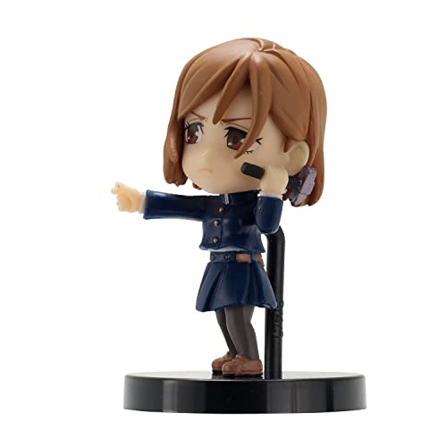 Bandai Namco - Jujutsu Kaisen Adverge Figure Box Set B (Nobara Kugisaki, Yuji Itadori, Satoru Gojo, Panda), Adverge Figure Box Set 2.2 inch (Pack of 4)