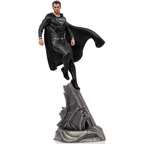 Iron Studios Statue Superman Black Suit - Justice League - Art Scale 1/10