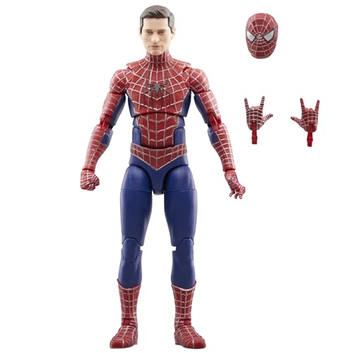 Marvel Legends Series Friendly Neighborhood Spider-Man, Spider-Man: No Way Home Collectible 6 Inch Action Figures, Ages 4 and Up