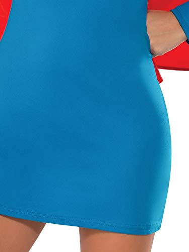 Rubie's womens Dc Comics Superhero Style Supergirl Costume Dress With Wings Party Supplies, Multicolor Superwomen, Medium US