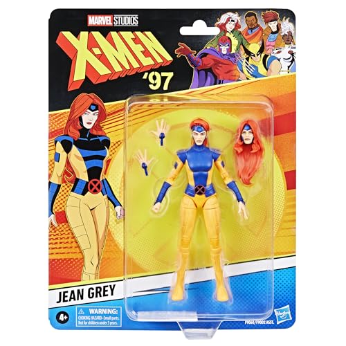 Marvel Legends Series Jean Grey, X-Men ‘97 Collectible 6-Inch Action Figure