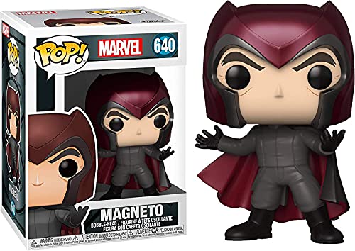 POP Marvel: X-Men 20th Anniversary - Magneto Funko Pop! Vinyl Figure (Bundled with Compatible Pop Box Protector Case), Multicolored, 3.75 inches
