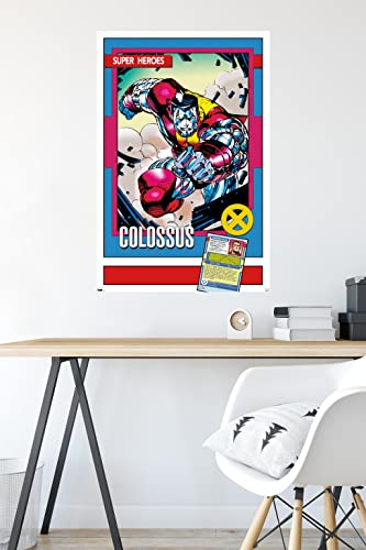 Trends International Marvel Trading Cards - Colossus Wall Poster, 22.375" x 34", Premium Unframed Version