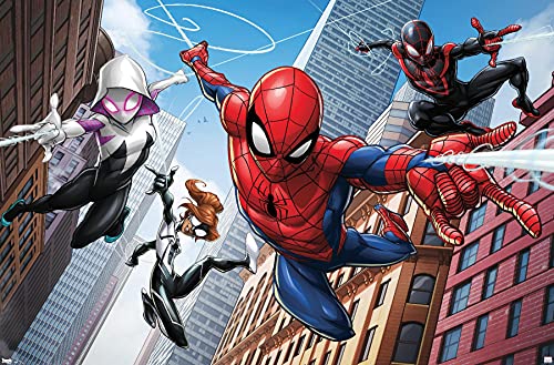 Trends International Marvel Comics - Spider-Man - Web Heroes Wall Poster, 22.375" x 34", Unframed Version