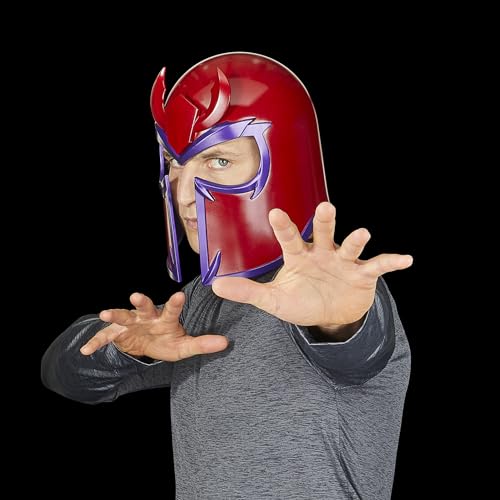 Marvel Legends Magneto Premium Roleplay Helmet, Adult Roleplay Gear