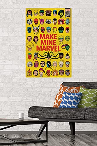Trends International Marvel Comics - Marvel 80th Anniversary - Group Wall Poster, 22.375" x 34", Unframed Version