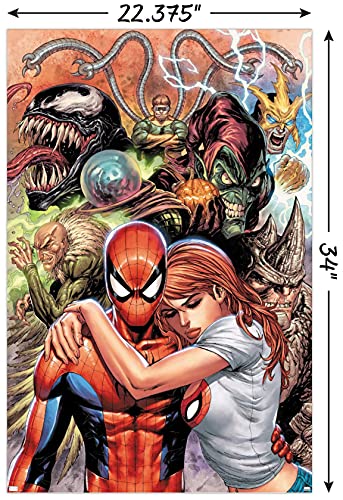 Trends International Marvel Comics - The Sinister Six - Amazing Spider-Man: Renew Your Vows #1 Wall Poster, 22.37" x 34.00", Unframed Version