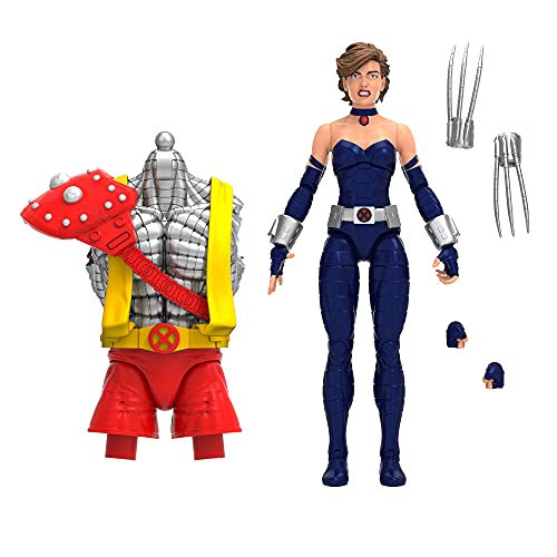 Marvel Legends X-Men Age of Apocalypse: Magneto, Rogue, Cyclops, Sabretooth, Shadowcat, Iceman, Legion, Colossus