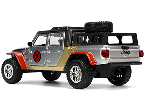 New Jada 2020 Gladiator and Colossus Diecast Figurine Marvel X-Men Hollywood Rides Series 1/32 Diecast Model Car by Jada 33363