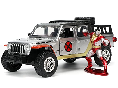 New Jada 2020 Gladiator and Colossus Diecast Figurine Marvel X-Men Hollywood Rides Series 1/32 Diecast Model Car by Jada 33363