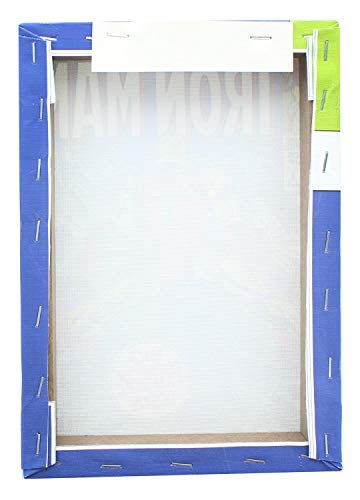 Marvel Comic Cover 9 x 5 Inch Canvas Wall Art | Invincible Iron Man #1