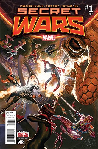 Secret Wars Issues #1 and #2 - Set of Two 2015 Marvel Comics!!!