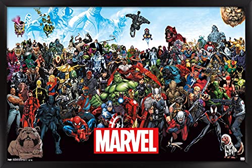 Marvel Superheroes Wall Poster - The Lineup 22x34