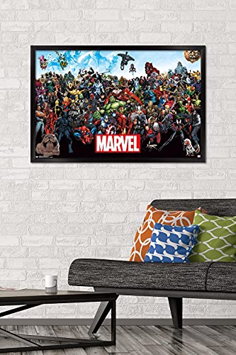 Marvel Superheroes Wall Poster - The Lineup 22x34