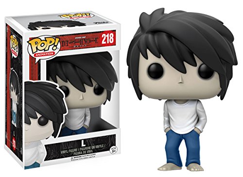 Funko POP Anime Death Note L Action Figure,36 months to 1200 months, Multi,3.75 inches,