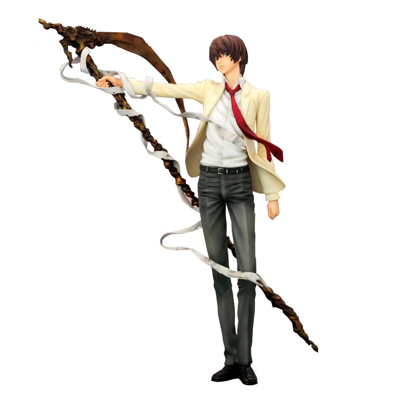 Anime Figure 26cm Light Yagami Action Figure Model, PVC Anime Statue Character Collectible Desktop Decorations