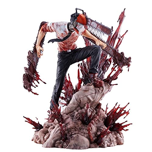 VKEIZBI Chainsaw Man Figure Toys 7inch Denji Statue Anime Action Figures Decoration Toys Gift