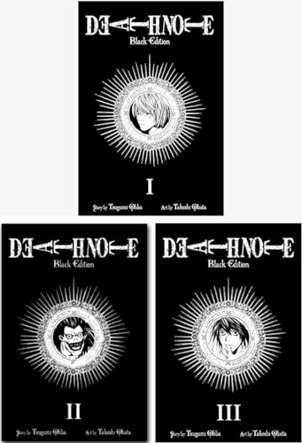 Death Note Black Edition, Vol. 1-6 Bundle Set (Tsugumi Ohba (Author), Takeshi Obata (Author))