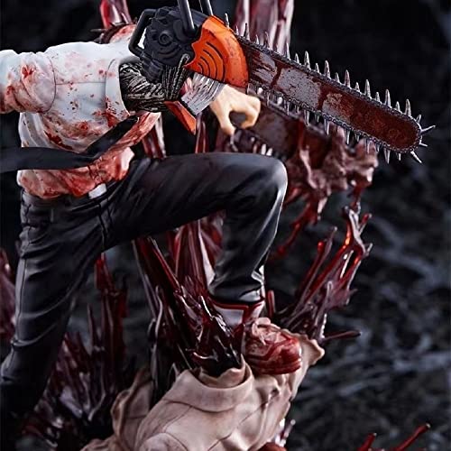 VKEIZBI Chainsaw Man Figure Toys 7inch Denji Statue Anime Action Figures Decoration Toys Gift