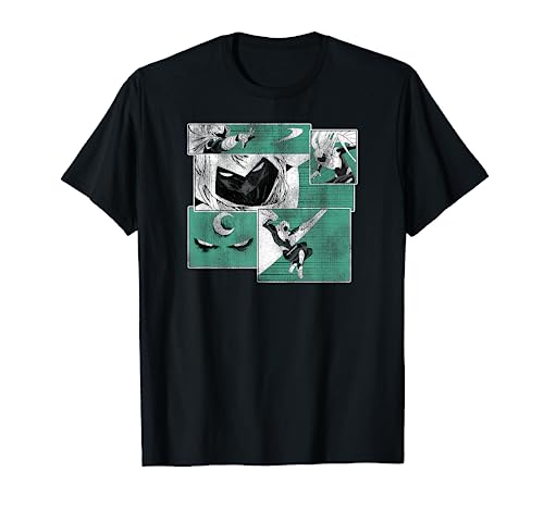 Marvel Moon Knight Graphic Comic Panels T-Shirt