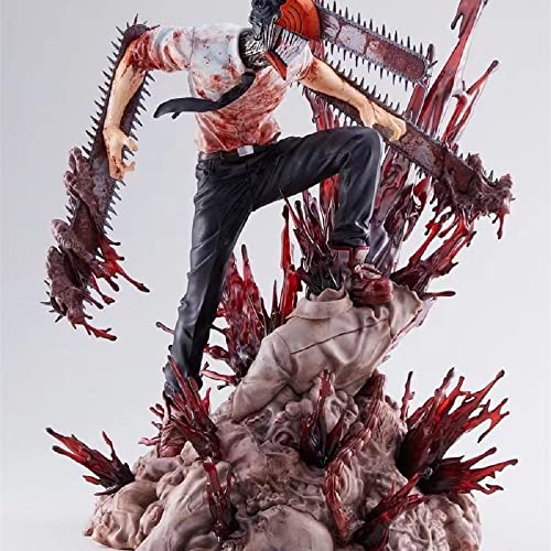 VKEIZBI Chainsaw Man Figure Toys 7inch Denji Statue Anime Action Figures Decoration Toys Gift