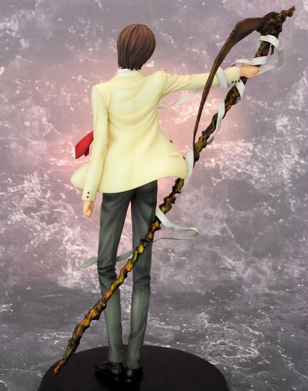 Anime Figure 26cm Light Yagami Action Figure Model, PVC Anime Statue Character Collectible Desktop Decorations