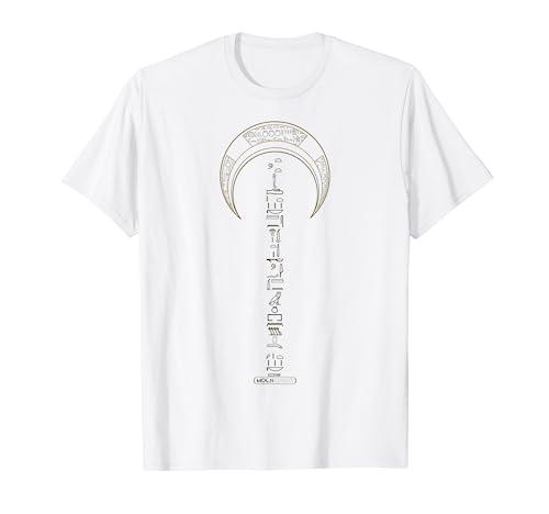 Marvel Moon Knight Moon Hieroglyphs Logo T-Shirt