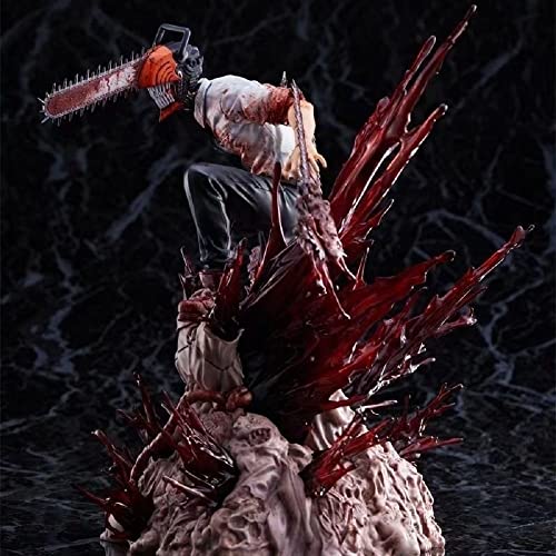 VKEIZBI Chainsaw Man Figure Toys 7inch Denji Statue Anime Action Figures Decoration Toys Gift