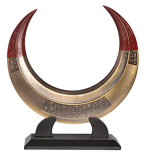 Superhero Mr Knight Cosplay Prop Moon Knight Marc Spector Metal Crescent Darts for Gift Collections and Costume Accessories Bronze