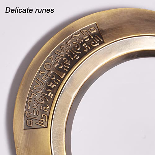 Superhero Mr Knight Cosplay Prop Moon Knight Marc Spector Metal Crescent Darts for Gift Collections and Costume Accessories Bronze