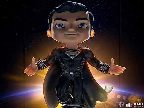 MINICO Iron Studios - Justice League - Superman Black Suit