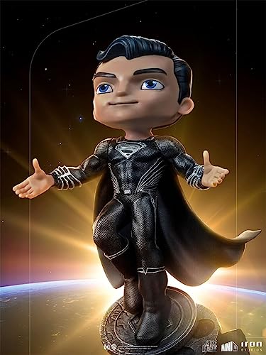 MINICO Iron Studios - Justice League - Superman Black Suit