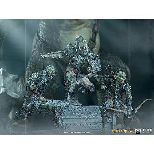 The Lord of The Rings Iron Studios: Archer Orc 1/10 Scale | The Lord of The Rings | 6" inches Collectible Figure