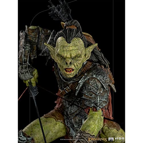 The Lord of The Rings Iron Studios: Archer Orc 1/10 Scale | The Lord of The Rings | 6" inches Collectible Figure