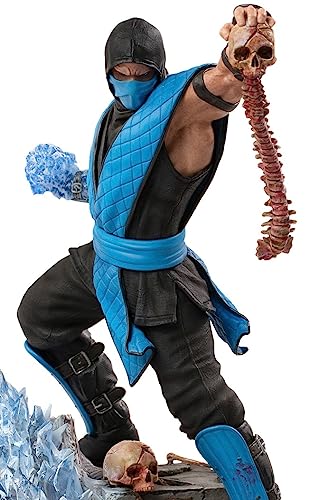 Iron Studios Mortal Kombat Sub-Zero 1/10 Scale | Mortal Kombat | 9" inches Collectible Figure