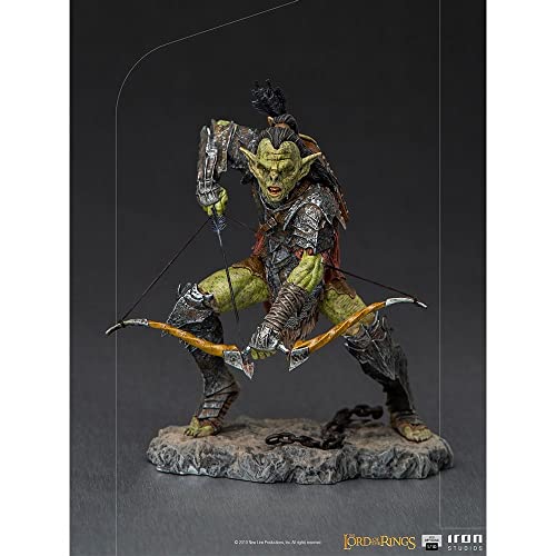 The Lord of The Rings Iron Studios: Archer Orc 1/10 Scale | The Lord of The Rings | 6" inches Collectible Figure