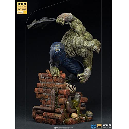 Iron Studios 27920-10 Details Dc Killer Croc Comics Deluxe Art Scale 1/10 Ccxp Exclusive