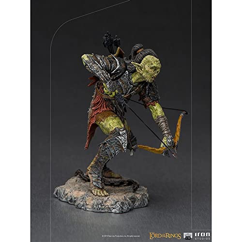 The Lord of The Rings Iron Studios: Archer Orc 1/10 Scale | The Lord of The Rings | 6" inches Collectible Figure