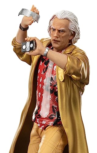 Iron Studios 1:10 Doc Brown - Back to The Future Part II - Art Scale, Multicolor, 20.32 x 10.16 x 30.48 cm