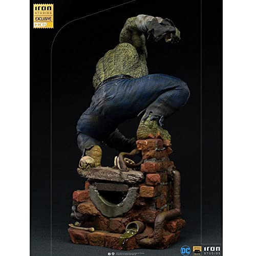 Iron Studios 27920-10 Details Dc Killer Croc Comics Deluxe Art Scale 1/10 Ccxp Exclusive